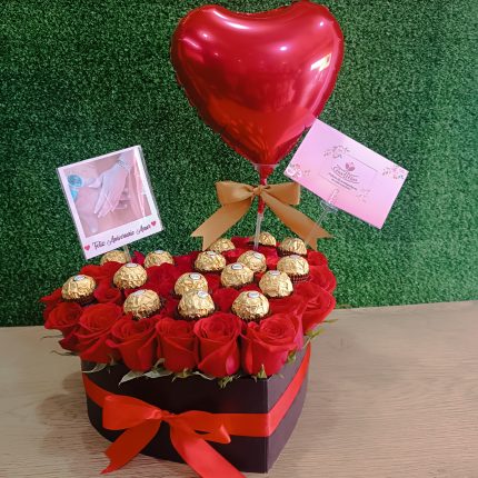 Box Corazón de Rosas