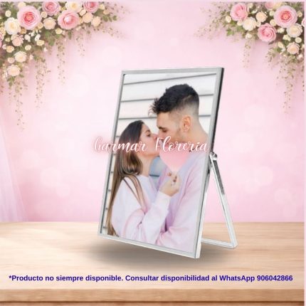 Portarretrato Plateado